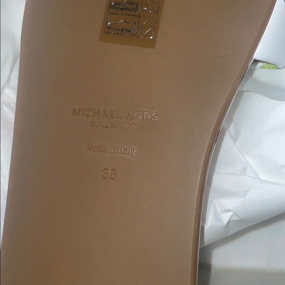 Michael Kors Collection leather slide sandal - Picture 3 of 7